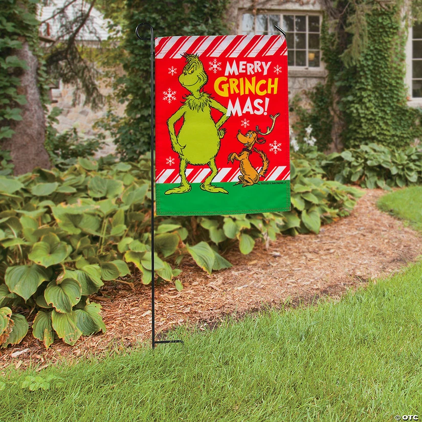 Coupon ❤️ 13" x 18 1/2" Dr. Seuss™ The Grinch Yard Flag 😍 3 Coupon ❤️ 13" x 18 1/2" Dr. Seuss™ The Grinch Yard Flag 😍