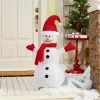 Deals 👏 3 ft. Light-Up Snowman Collapsible Outdoor 🎁 Christmas Decoration 🎁 -Christmas Hom shop 3 ft light up snowman collapsible outdoor christmas decoration14133157