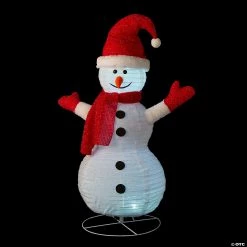 Deals 👏 3 ft. Light-Up Snowman Collapsible Outdoor 🎁 Christmas Decoration 🎁 -Christmas Hom shop 3 ft light up snowman collapsible outdoor christmas decoration14133157 a01