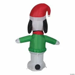 Hot Sale 👏 42" Blow Up Inflatable Peanuts Snoopy Outdoor Yard Decoration 🧨 -Christmas Hom shop 42 blow up inflatable peanuts snoopy outdoor yard decorationss15375g a02