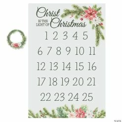 New ⌛ Advent Calendar Countdown to 🎄 Christmas Wall Cling 🌟