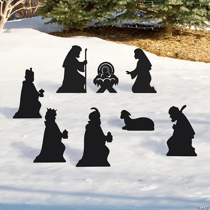 Flash Sale ๐ Black Silhouette Nativity Yard Set - 8 Pc. ๐ 3 Flash Sale ๐ Black Silhouette Nativity Yard Set - 8 Pc. ๐
