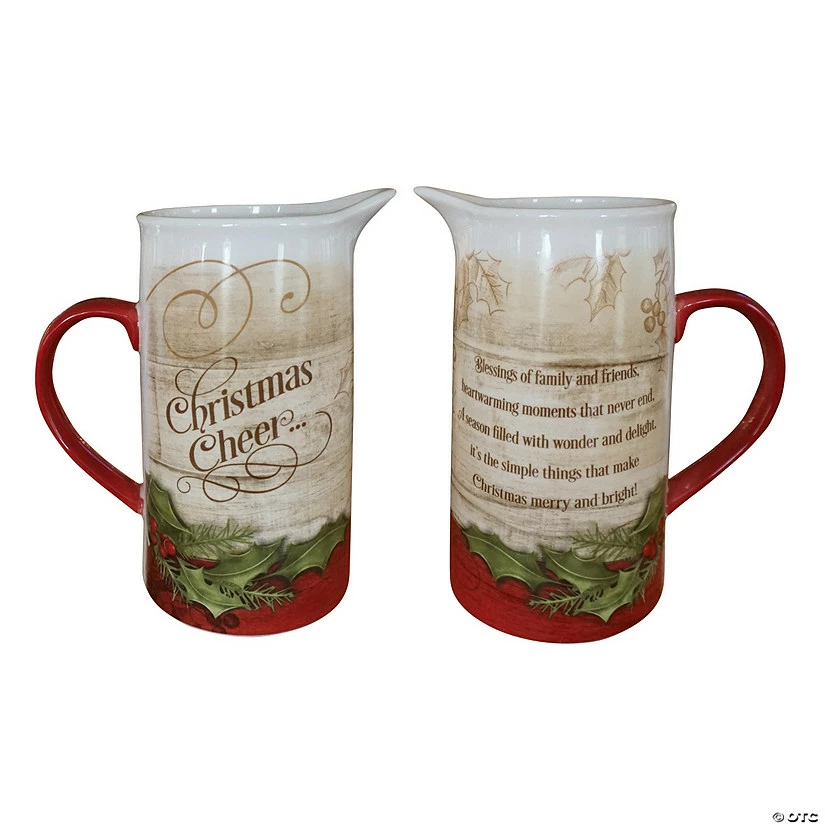 Wholesale ๐ฏ Christmas Cheer Ceramic Water Pitcher ๐ 3 Wholesale ๐ฏ Christmas Cheer Ceramic Water Pitcher ๐