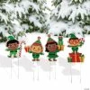 Brand new 😍 Christmas Elves Yard Stakes - 4 Pc. ✔️ -Christmas Hom shop christmas elves yard stakes 4 pc 14091630