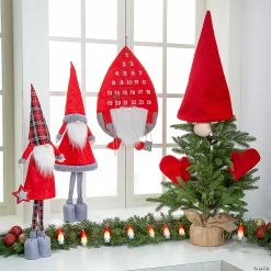 Deals ❤️ Christmas Gnome Indoor Decorating Kit - 4 Pc. 😀