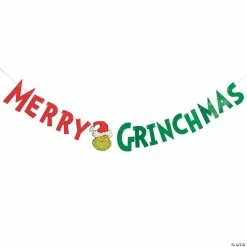 New 🎉 Dr. Seuss™ The Grinch Garland ✔️