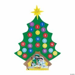 Hot Sale 👏 Felt Nativity Advent Countdown ⭐