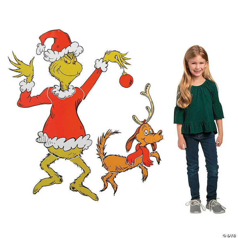 Best Sale π Giant Jointed Dr. Seussβ’ The Grinch Cutouts - 2 Pc. π 3 Best Sale π Giant Jointed Dr. Seussβ’ The Grinch Cutouts - 2 Pc. π
