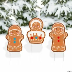Flash Sale 🔔 Gingerbread Nativity Yard Sign Set - 3 Pc. 🛒