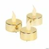 Buy 🥰 Battery-Operated Tea Light Candles - 12 Pc. ✨ -Christmas Hom shop gold battery operated tea light candles 12 pc 95 3314a