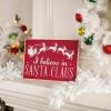 Buy 🤩 I Believe in Santa Claus Sign ⌛ -Christmas Hom shop i believe in santa claus sign14133130