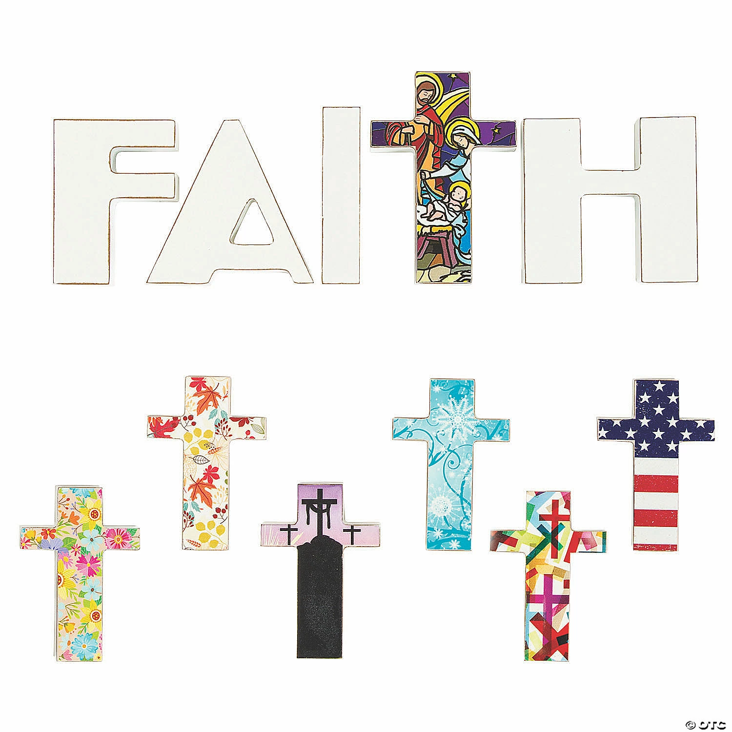Discount π Interchangeable Faith Tabletop Decoration Set 𧨠3 Discount π Interchangeable Faith Tabletop Decoration Set π§¨