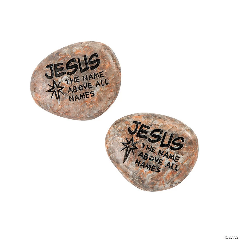 Flash Sale ๐ Jesus the Name Above All Names Worry Stones - 12 Pc. โ๏ธ 3 Flash Sale ๐ Jesus the Name Above All Names Worry Stones - 12 Pc. โ๏ธ