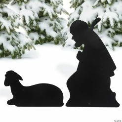 Flash Sale 😉 Metal Shepherd & Lamb Yard Stakes 🧨