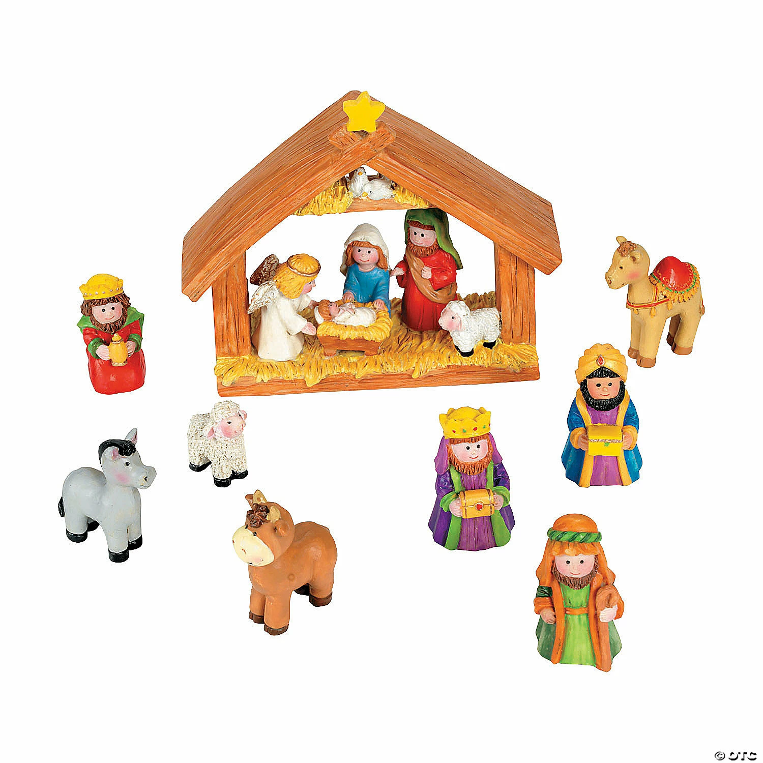 Budget ๐คฉ Mini Nativity Set - 9 Pc. ๐ 4 Budget ๐คฉ Mini Nativity Set - 9 Pc. ๐ - Image 2