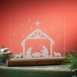 Buy 🎁 Nativity Acrylic Tabletop Sign 🎉