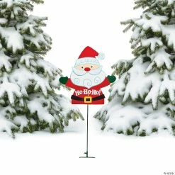 Outlet 👏 Outdoor Santa Yard Signs - 4 Pc. ✔️