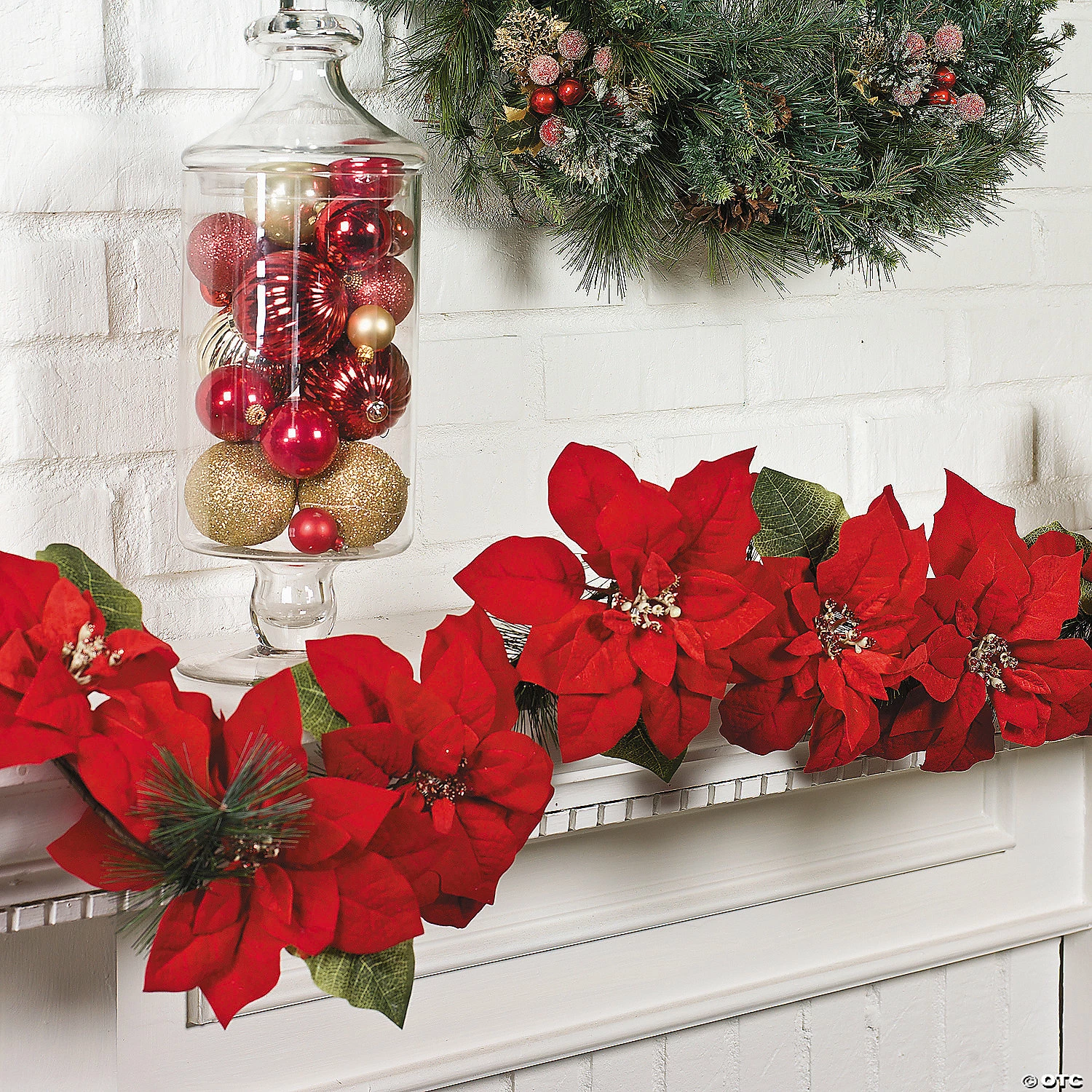 New ๐ Poinsettia Garland ๐ฅฐ 3 New ๐ Poinsettia Garland ๐ฅฐ