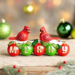 Brand new ๐ Red Cardinals & Ornaments Tabletop ๐
Christmas Decoration ๐