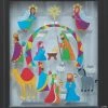 Outlet ❤️ Stained Glass Nativity Window Clings ⌛ -Christmas Hom shop stained glass nativity window clings13957809