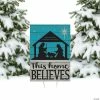 New π This Home Believes Nativity Yard Sign π 1 New π This Home Believes Nativity Yard Sign π -Christmas Hom shop this home believes nativity yard sign13780290