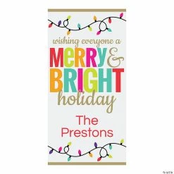 Brand new ✨ Vertical Holiday Spirit Custom Banner 🌟