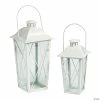 Flash Sale ⌛ White Lantern Set - 2 Pc. 🎉 -Christmas Hom shop white lantern set 2 pc 13725103