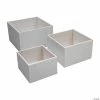 Hot Sale ❤️ White Storage Box Set – 3 Pc. 🔔 -Christmas Hom shop white storage box set 3 pc 14106200