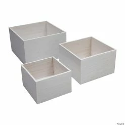 Hot Sale ❤️ White Storage Box Set – 3 Pc. 🔔