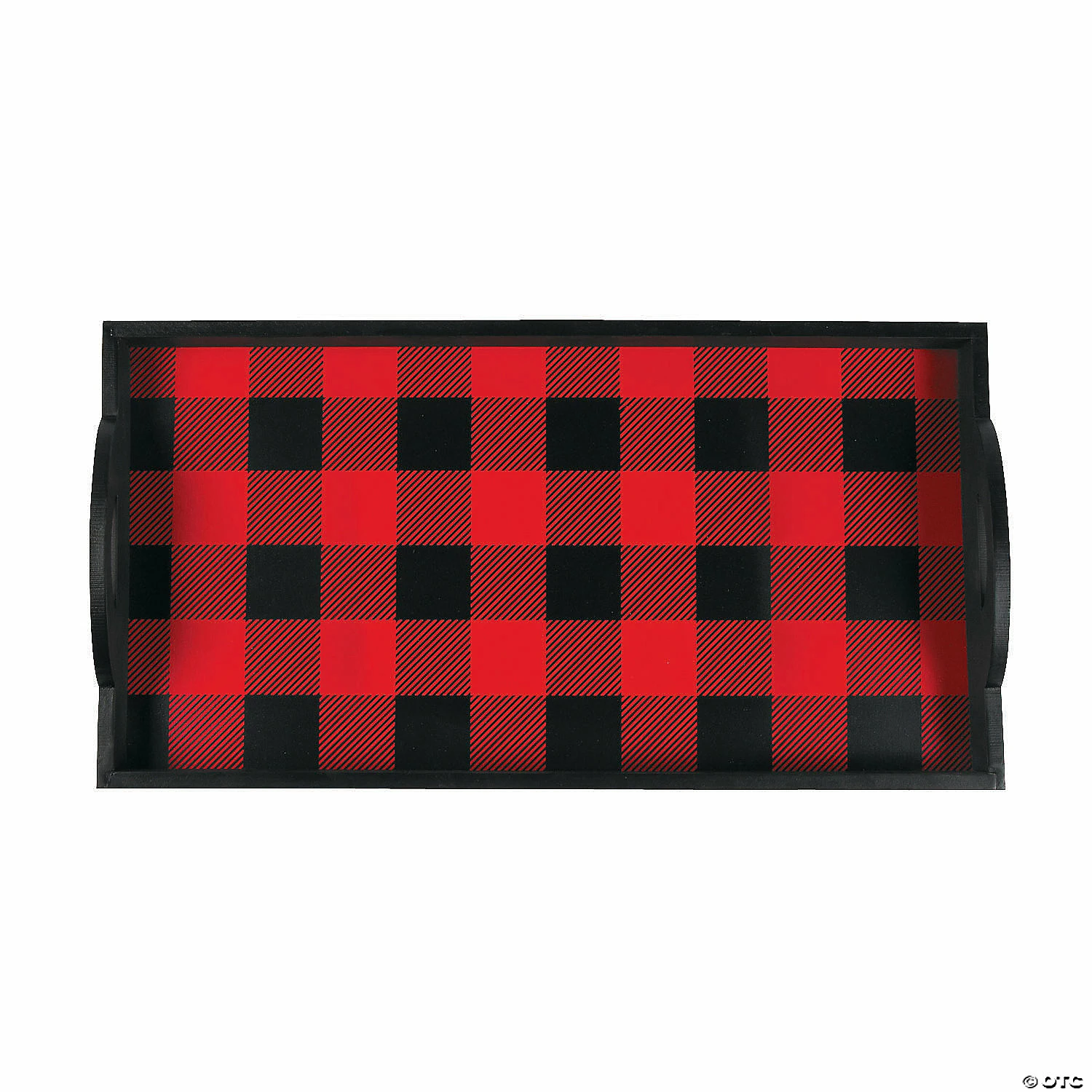 Outlet ๐ Wooden Buffalo Plaid Serving Tray ๐ 4 Outlet ๐ Wooden Buffalo Plaid Serving Tray ๐ - Image 2