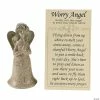 Discount ✔️ Worry Angels with Prayer Card - 12 Pc. 👍 -Christmas Hom shop worry angels with prayer card 12 pc 36 2351a
